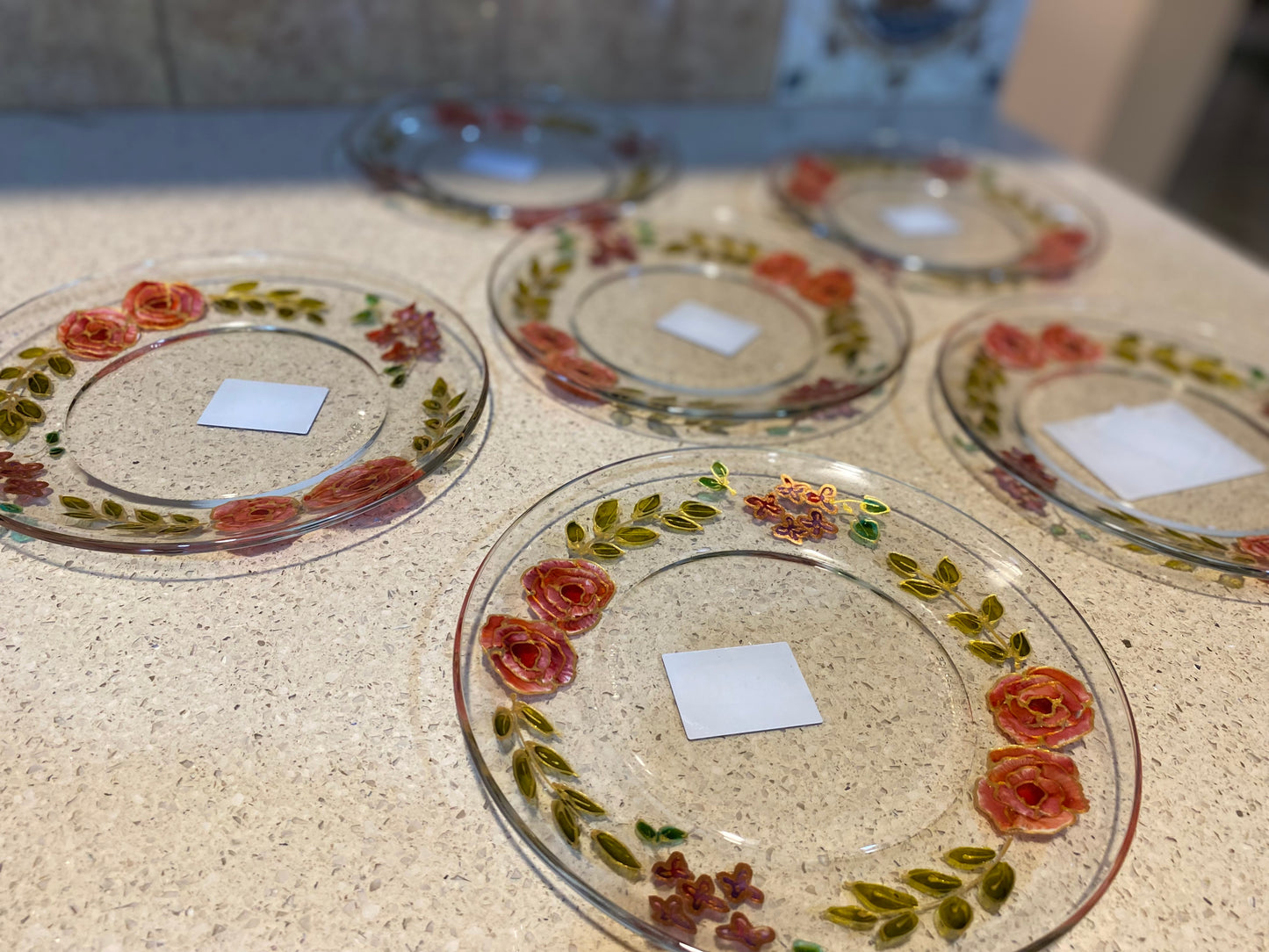 Set of 6 side plates