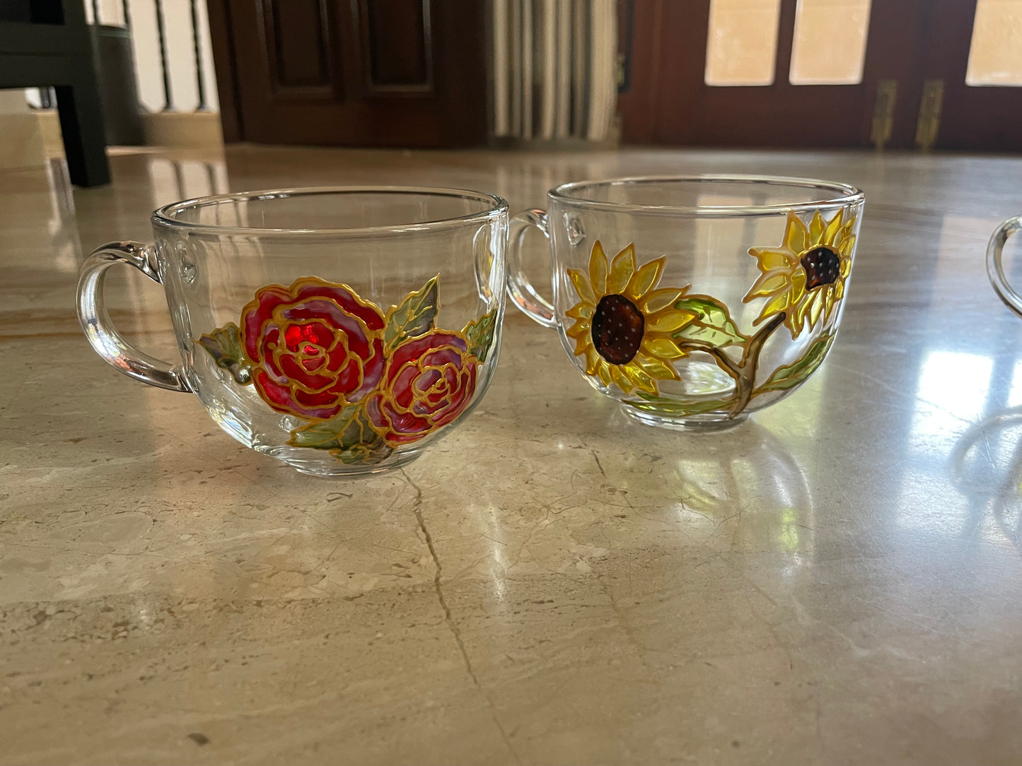 Customised painted mug (read description)