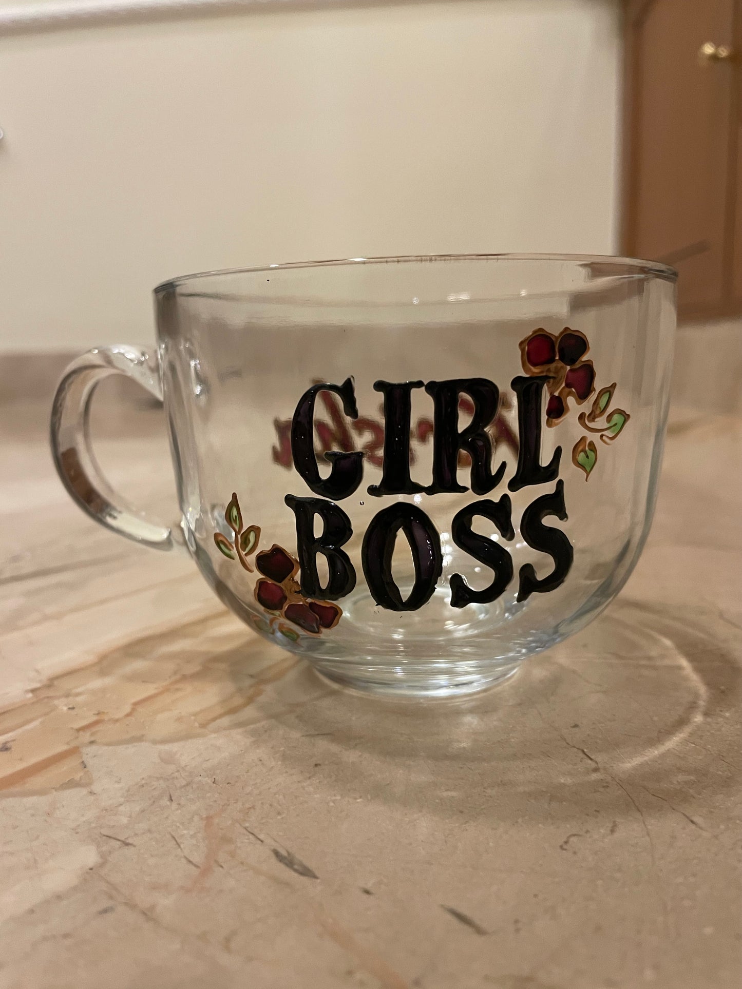 Customised painted mug (read description)