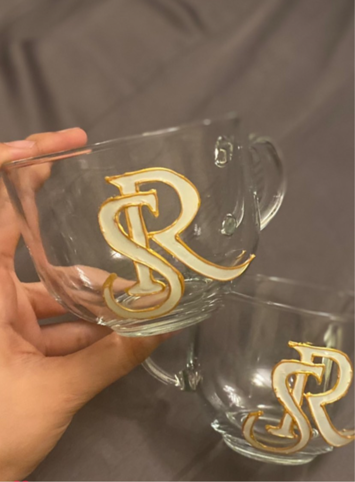 Customised painted mug (read description)
