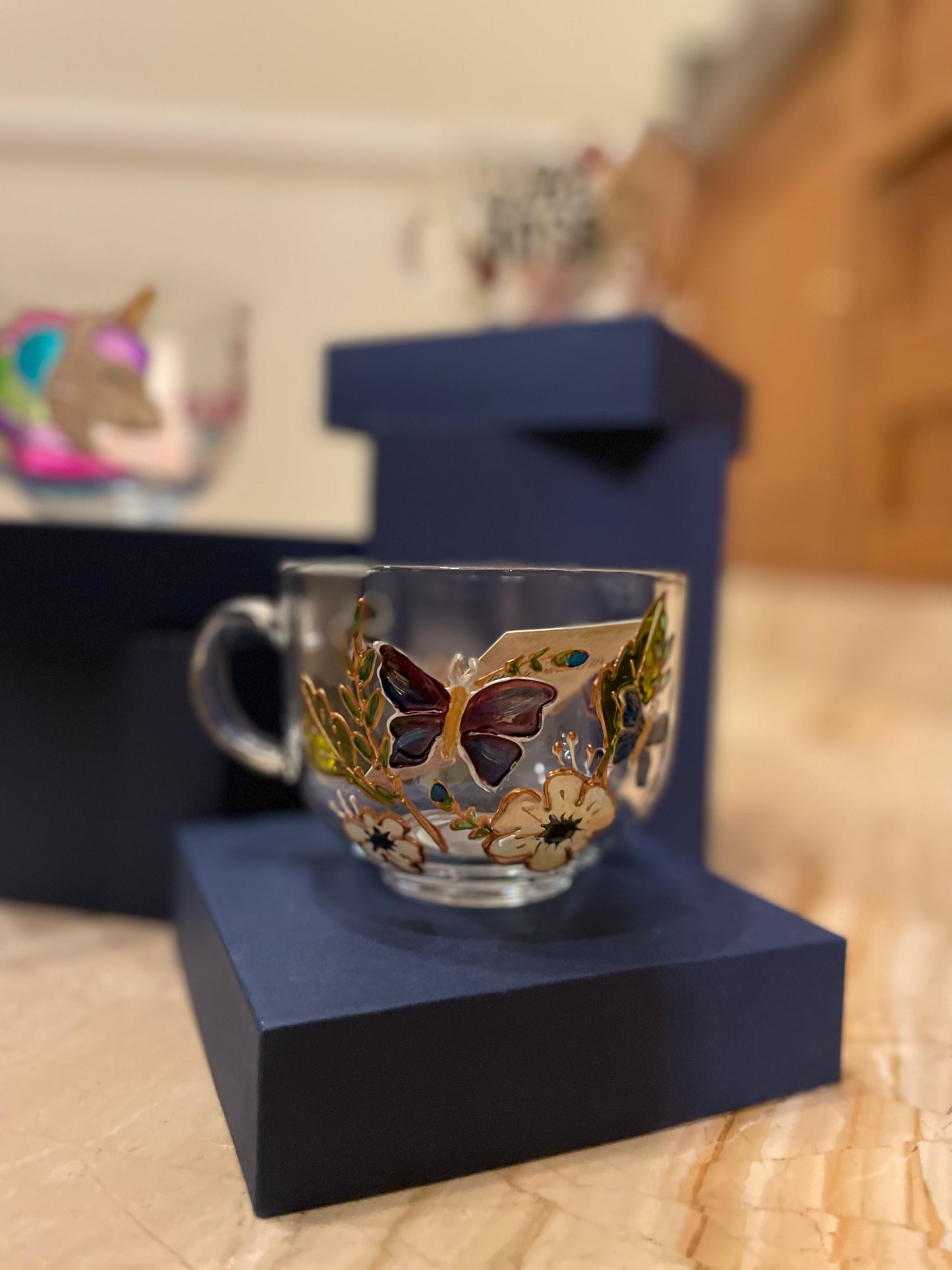 Customised painted mug (read description)