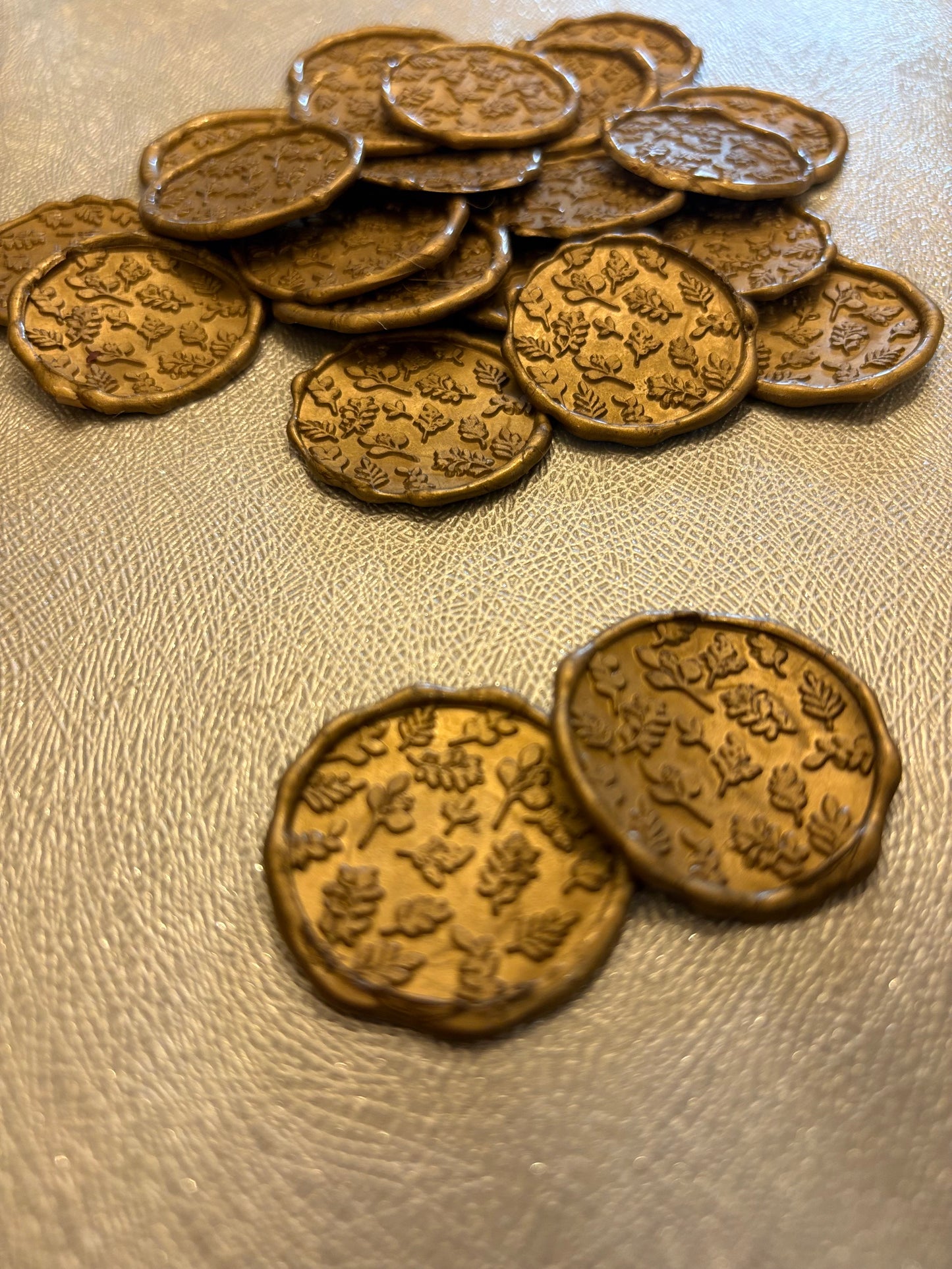 Wax seal- mix leaf