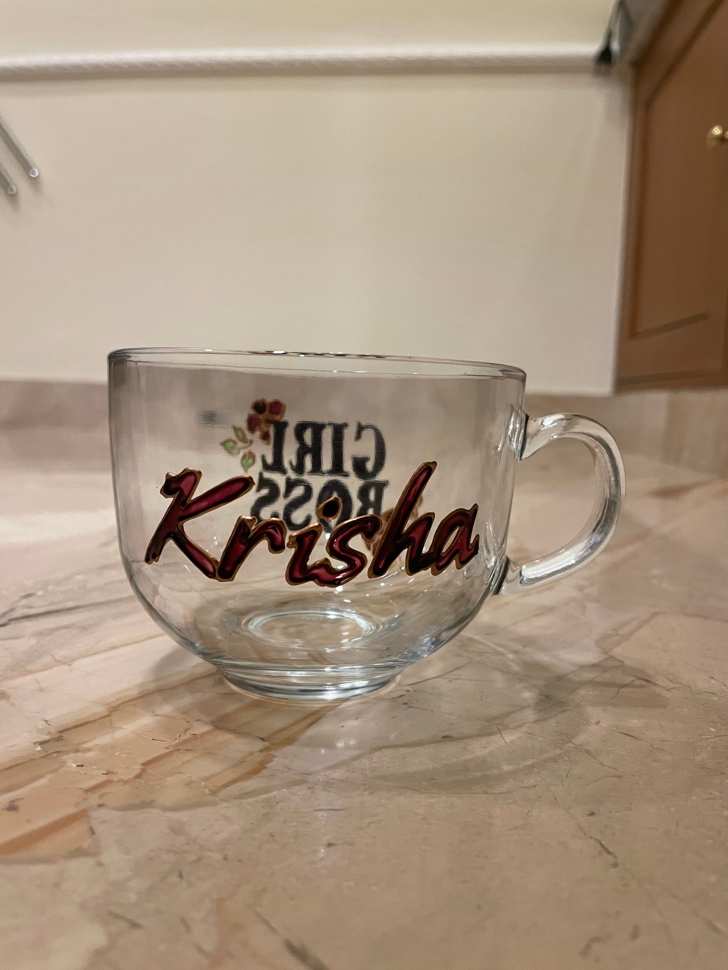 Customised painted mug (read description)