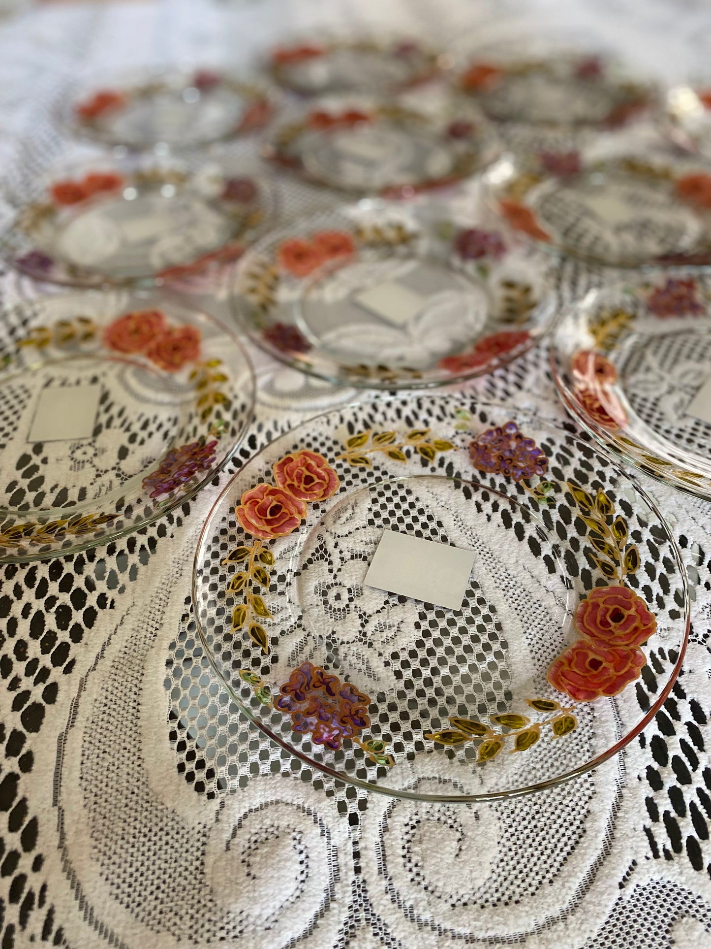 Set of 6 side plates