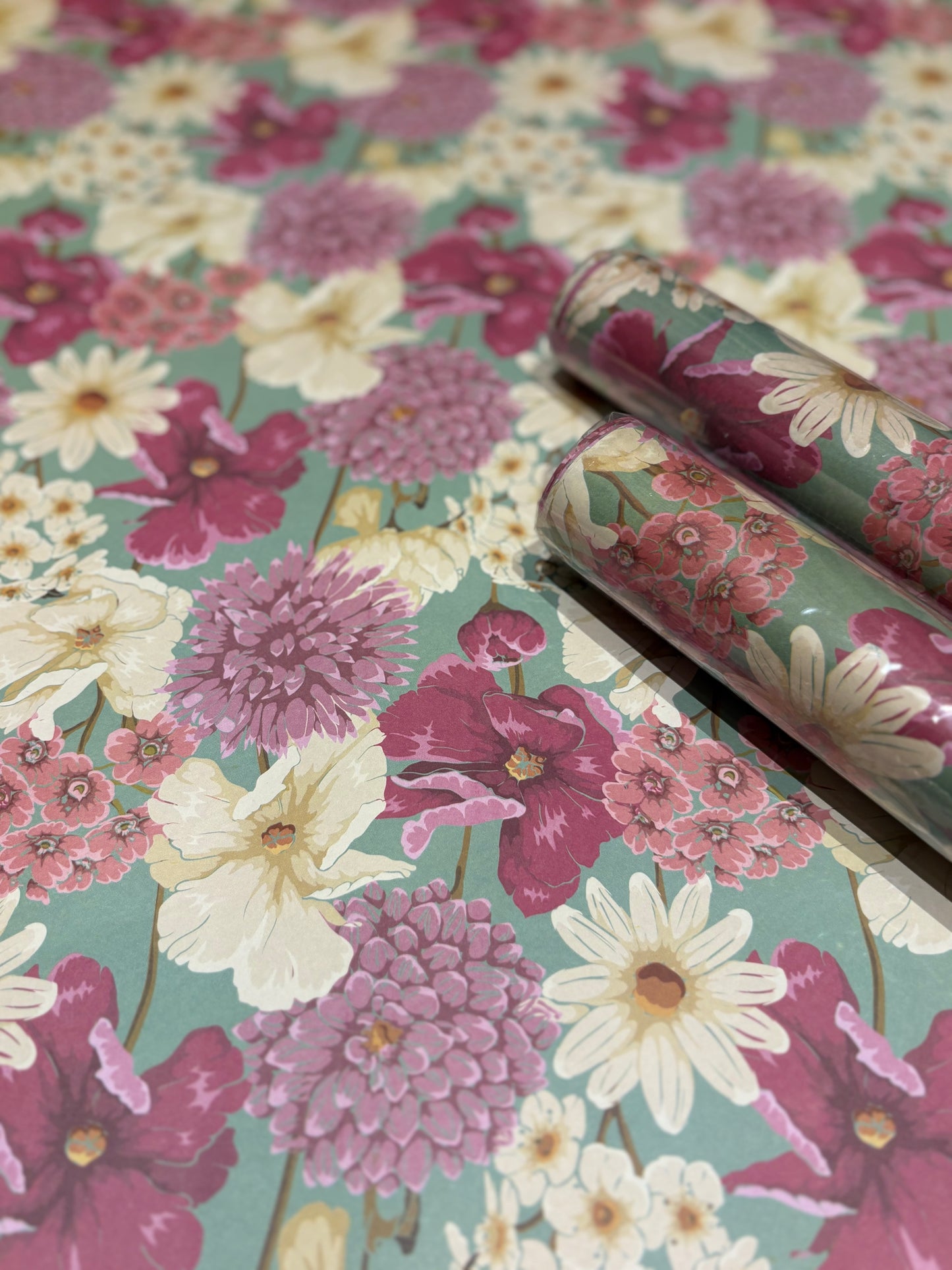 Premium wrapping paper- pink (set of 5)