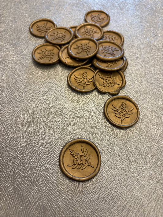 Wax seal- leaf