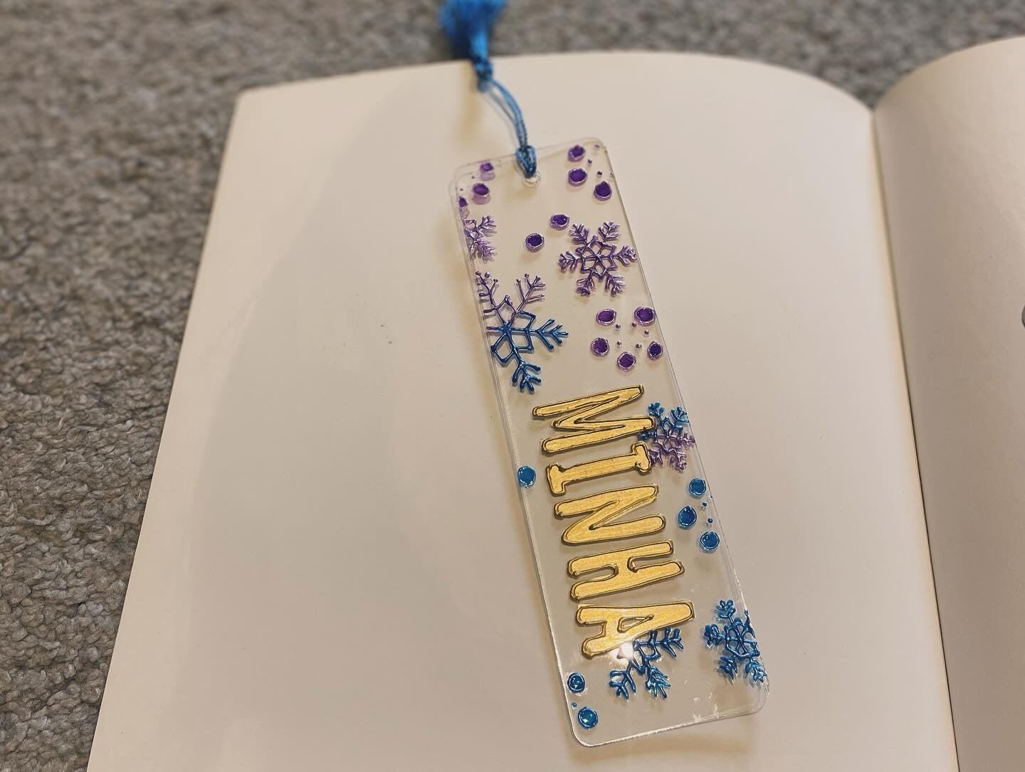 Customised Name bookmark