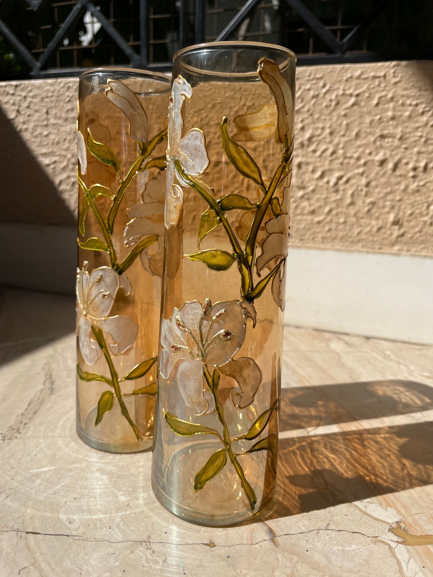 Gold vase