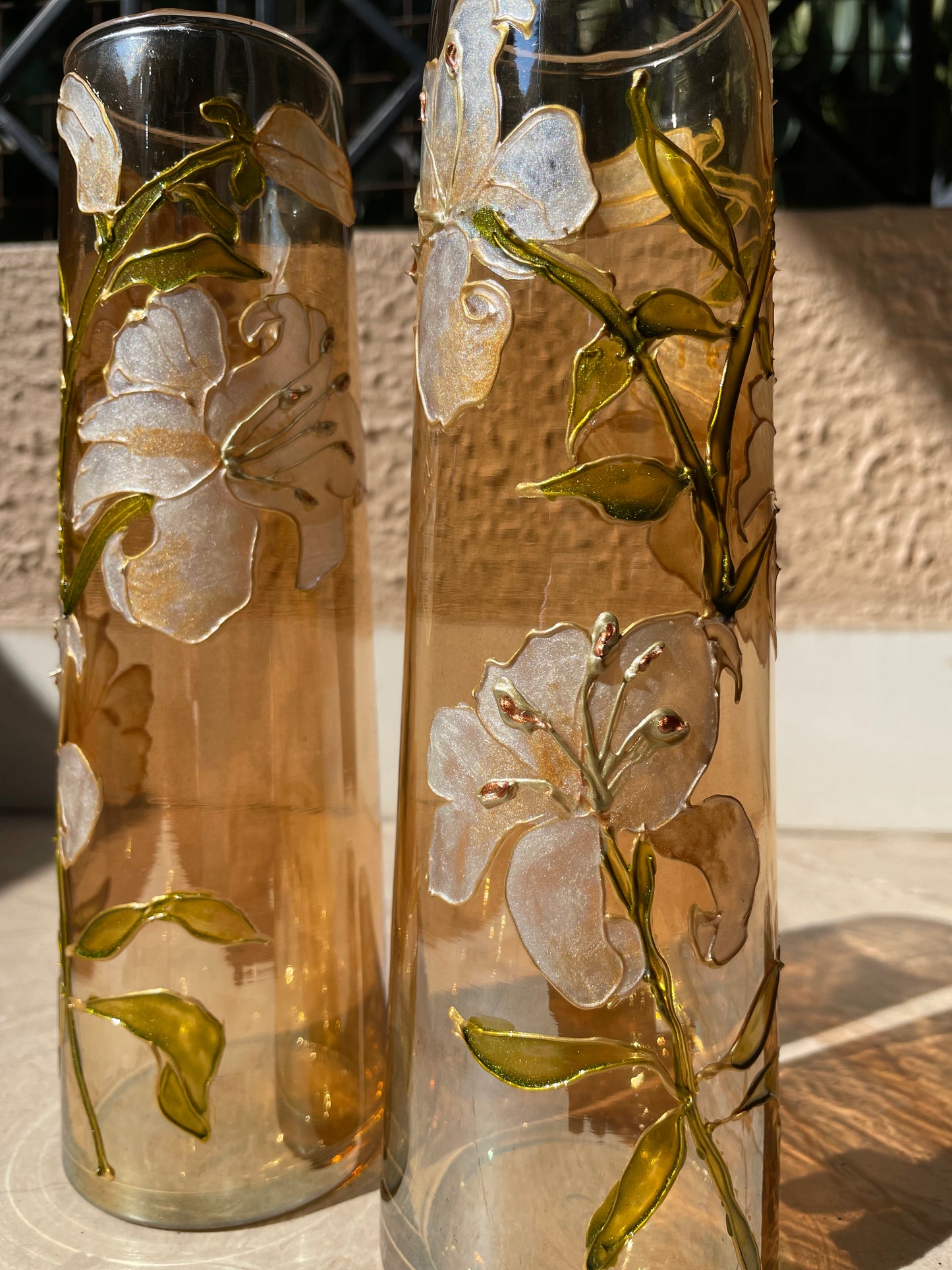 Gold vase