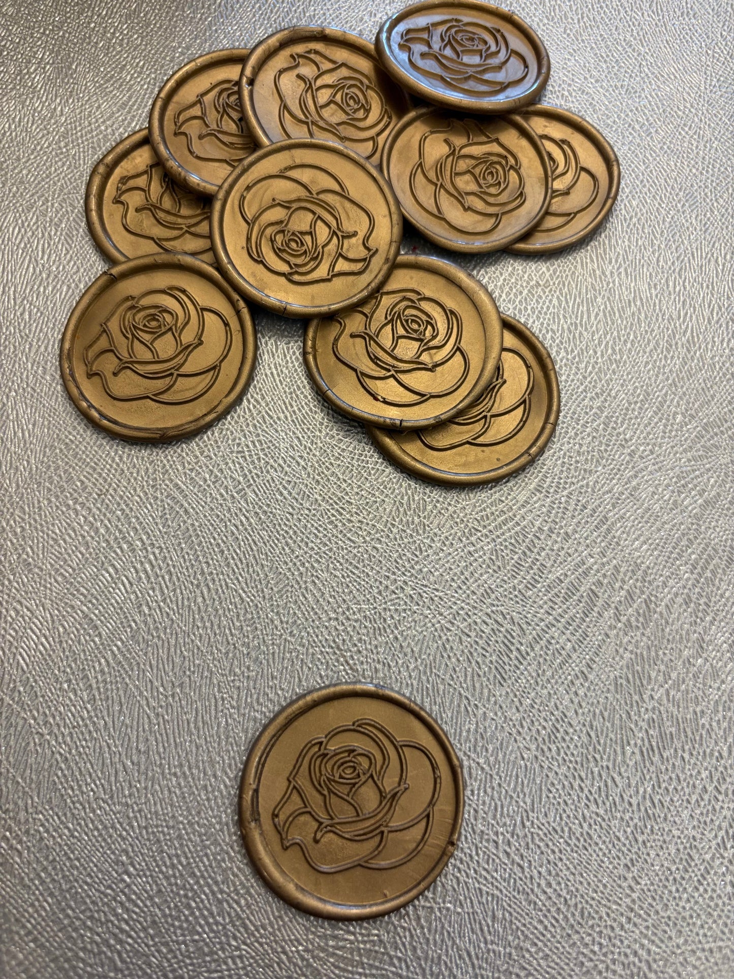 Wax seals- rose