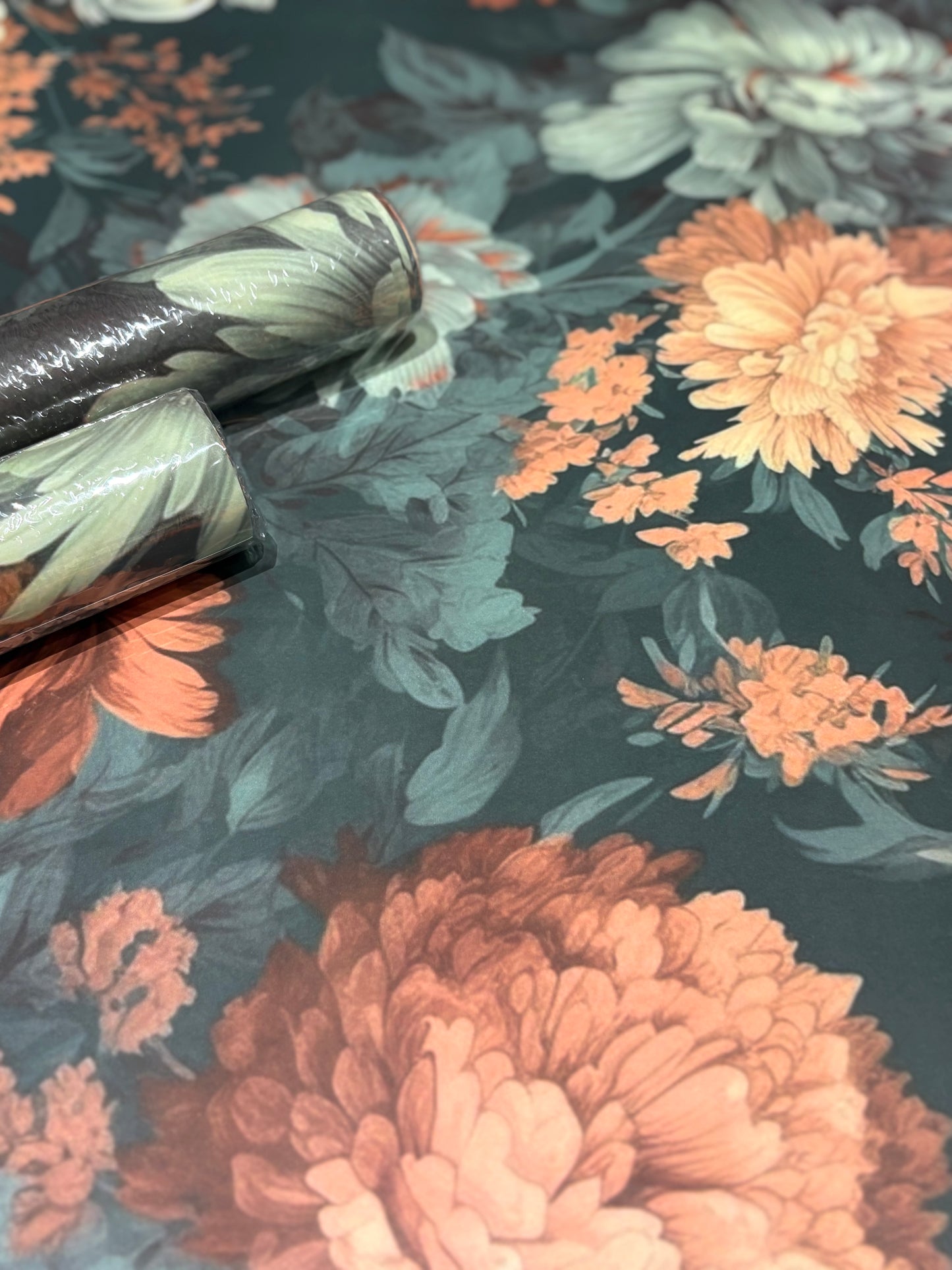 Premium wrapping paper- dark green (set of 5)