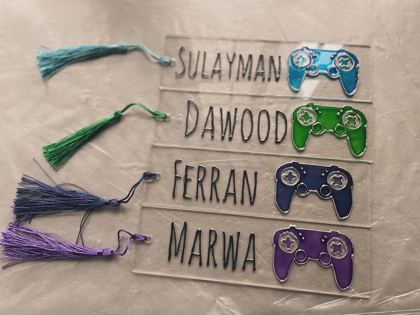 Customised Name bookmark
