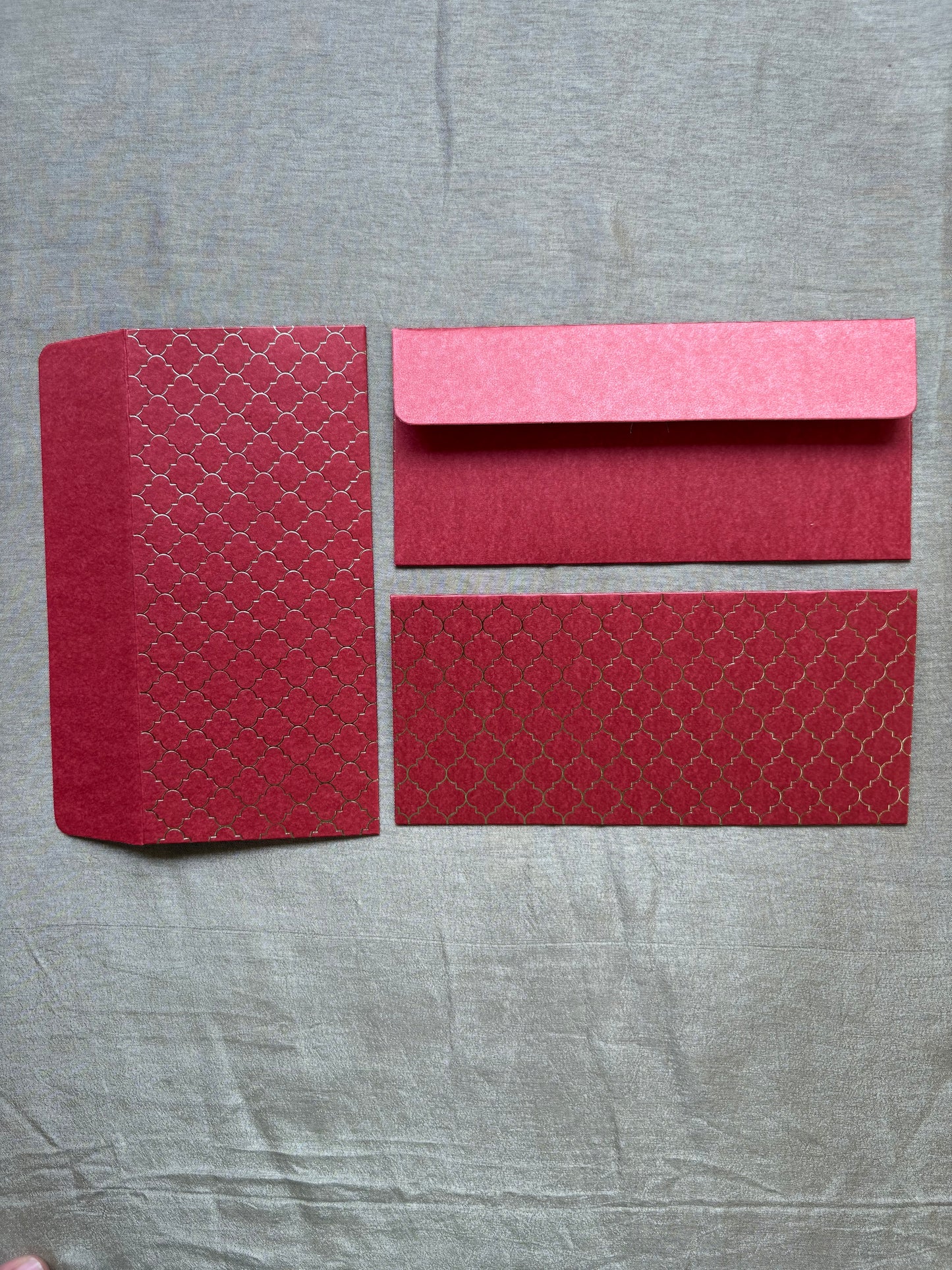 Moroccan design money envelopes (set of 10)
