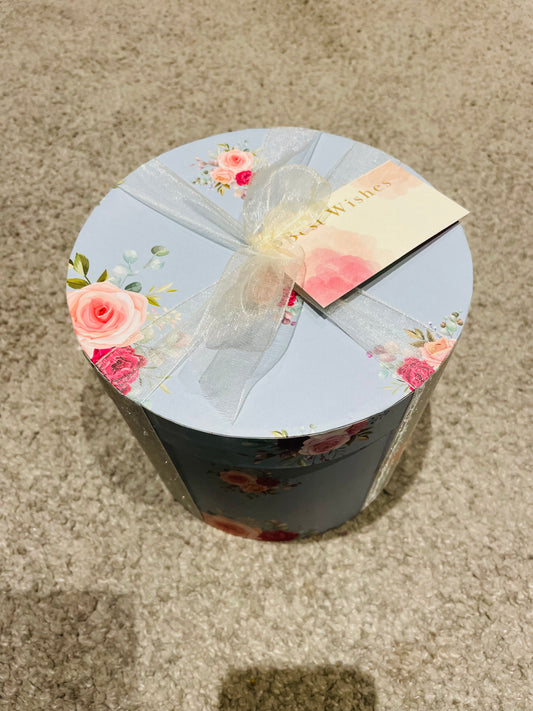 Gift box with 500ml glass jar